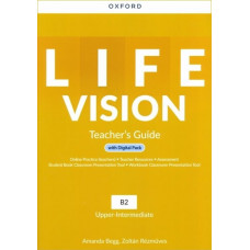 Книга для учителя Life Vision Upper-Intermediate Teacher's Guide with Digital Pack