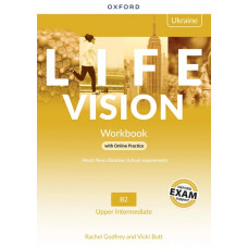 Рабочая тетрадь Life Vision Upper-Intermediate Workbook with Online Practice