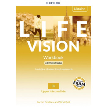 Робочий зошит Life Vision Upper-Intermediate Workbook with Online Practice