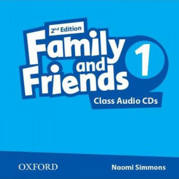 Диски Family and Friends (Second Edition) 1 Class Audio CD (2)