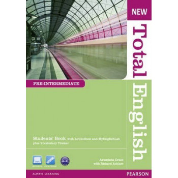 Учебник английского языка New Total English Pre-Intermediate Students' Book with Active Book