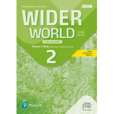 Книга для учителя Wider World 2nd Edition for Ukraine 2 Teacher's Book with Teacher's Portal Access Code