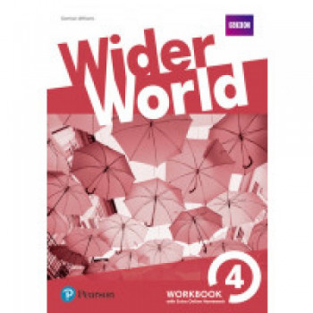 Рабочая тетрадь Wider World 4 Workbook with Online Homework
