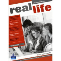 Рабочая тетрадь Real Life Pre-Intermediate Workbook + Multi-ROM