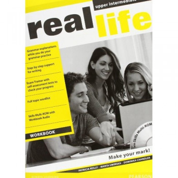 Рабочая тетрадь Real Life Upper-Intermediate Workbook + Multi-ROM