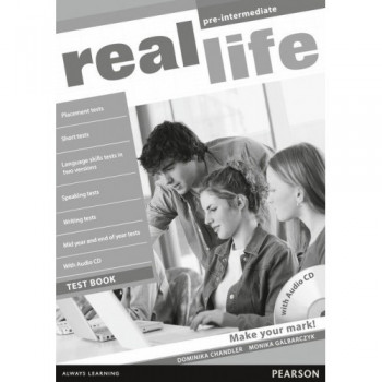 Тесты по английскому языку Real Life Pre-Intermediate Test Pack