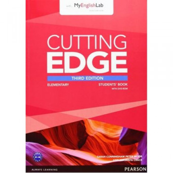 Учебник Cutting Edge Elementary 3rd edition Students' Book with DVD and myEnglishLab
