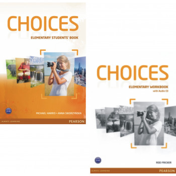 Комплект Choices Elementary учебник Student's Book и рабочая тетрадь Workbook