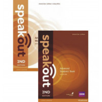 Комплект учебник и тетрадь Speakout 2nd Edition Advanced Student's Book and Workbook with Key
