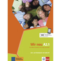 Учебник Wir Neu A2.1 Lehrbuch und Arbeitsbuch Teil 1