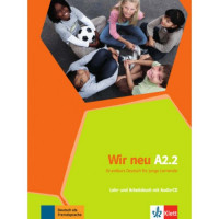 Учебник Wir Neu A2.2 Lehrbuch und Arbeitsbuch Teil 2