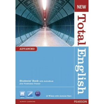Учебник английского языка New Total English Advanced Students' Book with Active Book Pack