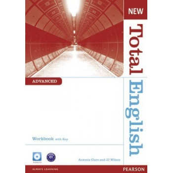 Рабочая тетрадь New Total English Advanced Workbook with Key and Audio CD Pack