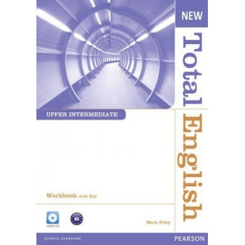 Рабочая тетрадь New Total English Upper Intermediate Workbook with Key and Audio CD Pack