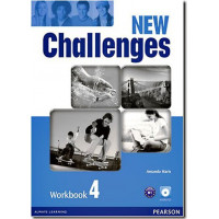 Рабочая тетрадь New Challenges 4 Workbook & Audio CD Pack