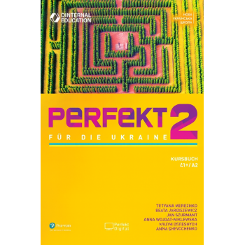 Підручник Perfekt für die Ukraine 2 Kursbuch A1+/A2