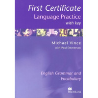 Книга First Certificate Language Practice with Key