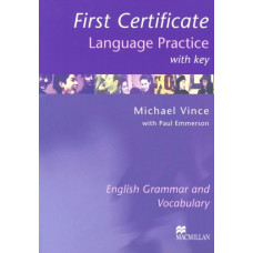 Книга First Certificate Language Practice with Key