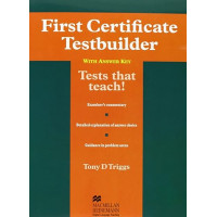 Книга First Certificate Testbuilder with Key