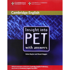 Книга Insight into PET Student's Book with Answers 