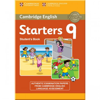 Книга Cambridge English: Starters 9 Student's Book