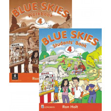 Комплект Blue Skies 4 Student's Book and Workbook