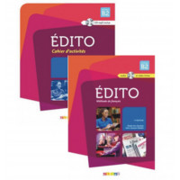 Комплект Edito B2 Livre avec DVD at CD audio at Cahier d'exercices avec CD