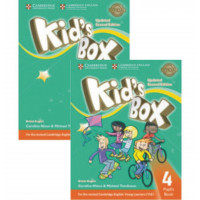  Комплект Kid's Box Updated 2nd Edition 4 Pupil's Book and Activity Book