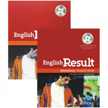  Комплект книг учебник и рабочая тетрадь English Result Elementary Student's Book and Workbook