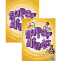 Комплект Super Minds 5 Student's Book with DVD-ROM and Workbook