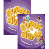 Комплект Super Minds 6 Student's Book with DVD-ROM and Workbook