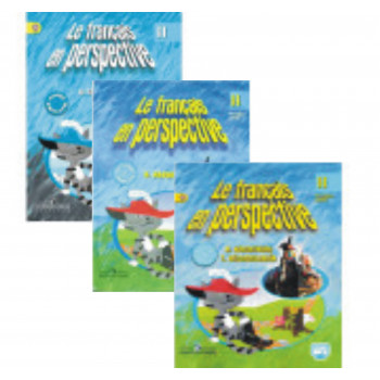 Комплект підручник ч.1 та 2 та робочий зошит Le francais en perspective 2: Французька мова 2 клас