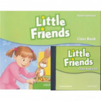 Комплект учебник и диски Little Friends Class Book and Audio CD