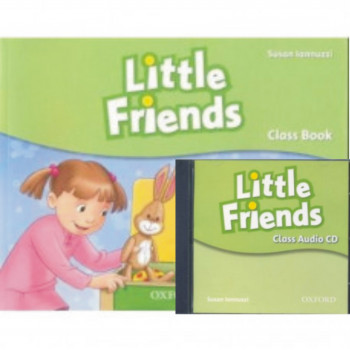 Комплект підручник та диски Little Friends Class Book and Audio CD