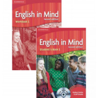 Комплект підручник та робочий зошит English in Mind 1 2nd Edition Student's Book with DVD-ROM and Workbook