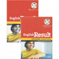 Комплект підручник та робочий зошит English Result Intermediate Student's Book and Workbook