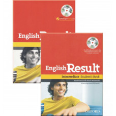 Комплект підручник та робочий зошит English Result Intermediate Student's Book and Workbook