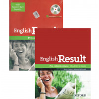 Комплект учебник и рабочая тетрадь English Result Pre-intermediate Student's Book and Workbook