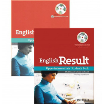 Комплект учебник и рабочая тетрадь English Result Upper-Intermediate Student's Book and Workbook