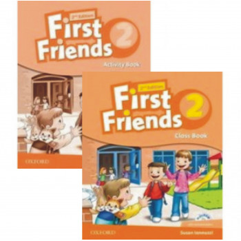 Комплект учебник и рабочая тетрадь First Friends 2nd edition 2 Class book and Activity Book