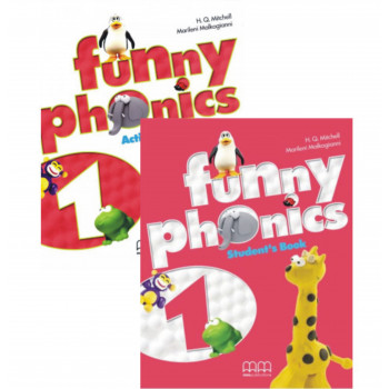 Комплект учебник и рабочая тетрадь Funny Phonics 1 Student's Book and Activity Book with Audio CD/CD-ROM