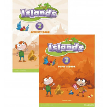 Комплект підручник та робочий зошит Islands 2 Student's Book and Activity Book