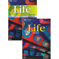 Комплект підручник та робочий зошит Life Advanced Student's Book with DVD та Workbook with Audio CD