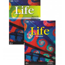 Комплект підручник та робочий зошит Life Advanced Student's Book with DVD та Workbook with Audio CD