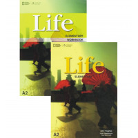 Комплект підручник та робочий зошит Life Elementary Student's Book with DVD and Workbook with Audio CD