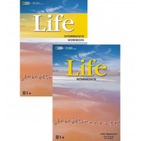 Комплект учебник и рабочая тетрадь Life Intermediate Student's Book with DVD and Workbook with Audio CD