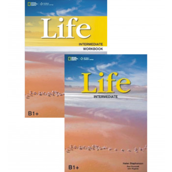 Комплект підручник та робочий зошит Life Intermediate Student's Book with DVD and Workbook with Audio CD