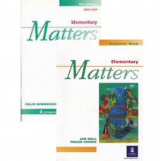 Комплект учебник и рабочая тетрадь Matters Elementary Student's Book and Workbook with key