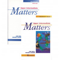 Комплект підручник та робочий зошит Matters Upper-Intermediate Student's Book and Workbook with key