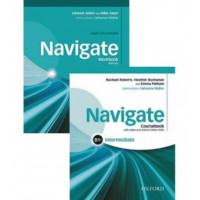 Комплект учебник и рабочая тетрадь Navigate Intermediate B1+ Coursebook with DVD and Workbook with Key